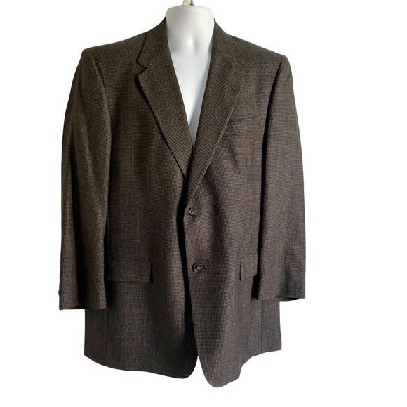 Hart Schaffner and Marx 2 Button Wool Sport Coat Jacket Blazer 42L NEW NWT - Picture 6 of 10